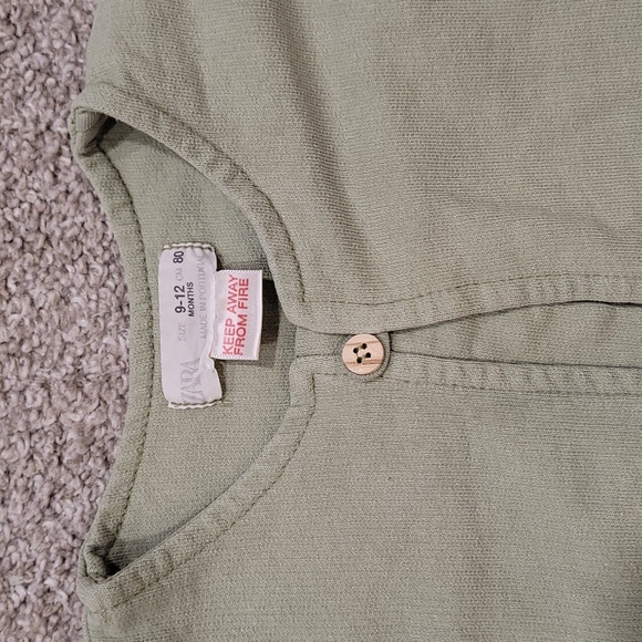 Zara 9-12 sweater jacket - Picture 3 of 6